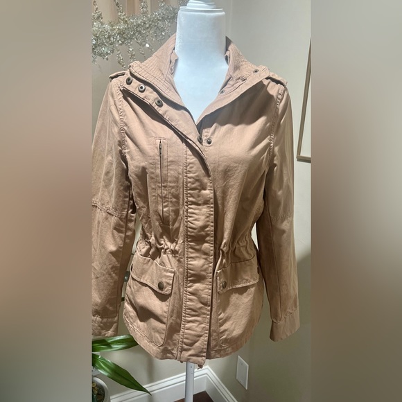 Love Tree Junior Beige Jacket size Medium - Picture 3 of 9